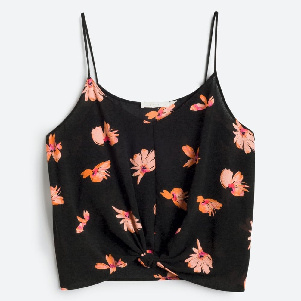 Lush brand tie front cami